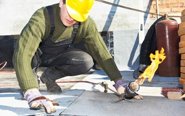 Panpunton flat roof construction